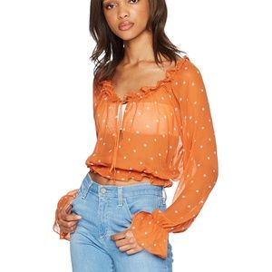 COPY - For Love & Lemons Analisa Crop Top